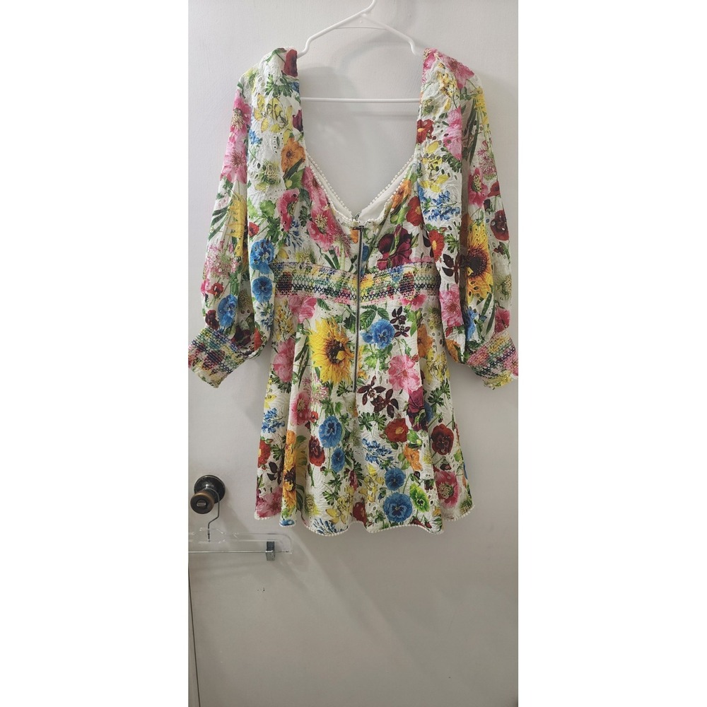 Alice+ Olivia Women's Dress, Floral, Size 10 - Picture 7 of 12